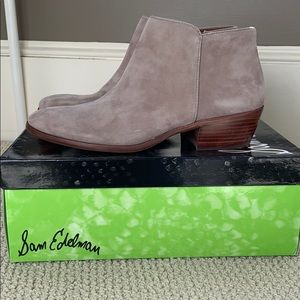 Sam Edelman Petty Putty Suede Booties
